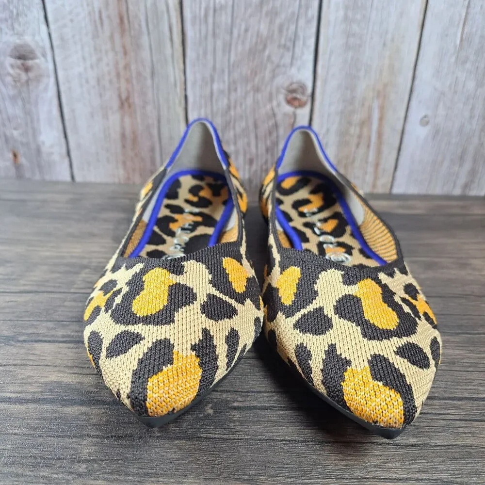 Rothy's The Point Big Cat Ballet Flats Women's Sz 10.5 (VGC) - Picture 2 of 10